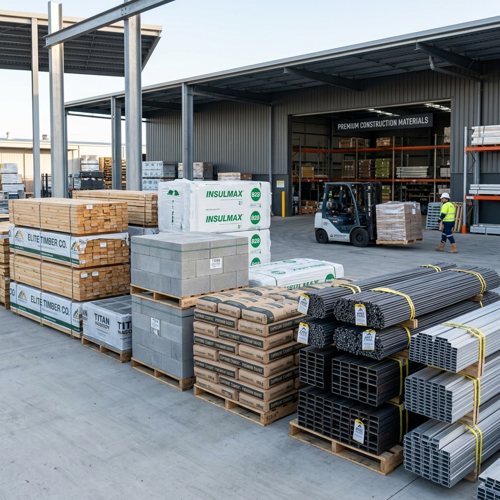 Warehouse building materials